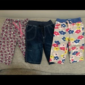 Mini Boden girls Pants Bundle 6-12 & 12-18